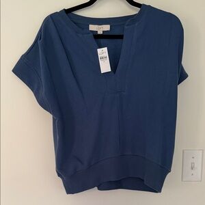 LOFT Women's Deep Blue Blouse